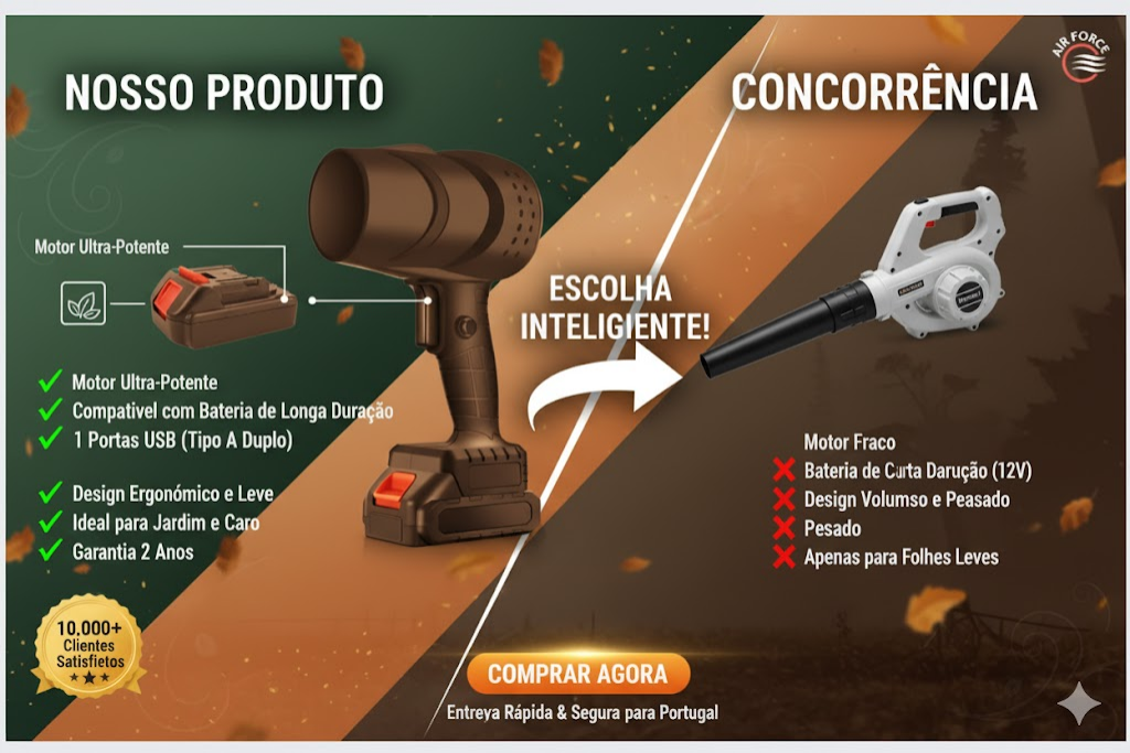 Souffleur sem fios Air Force